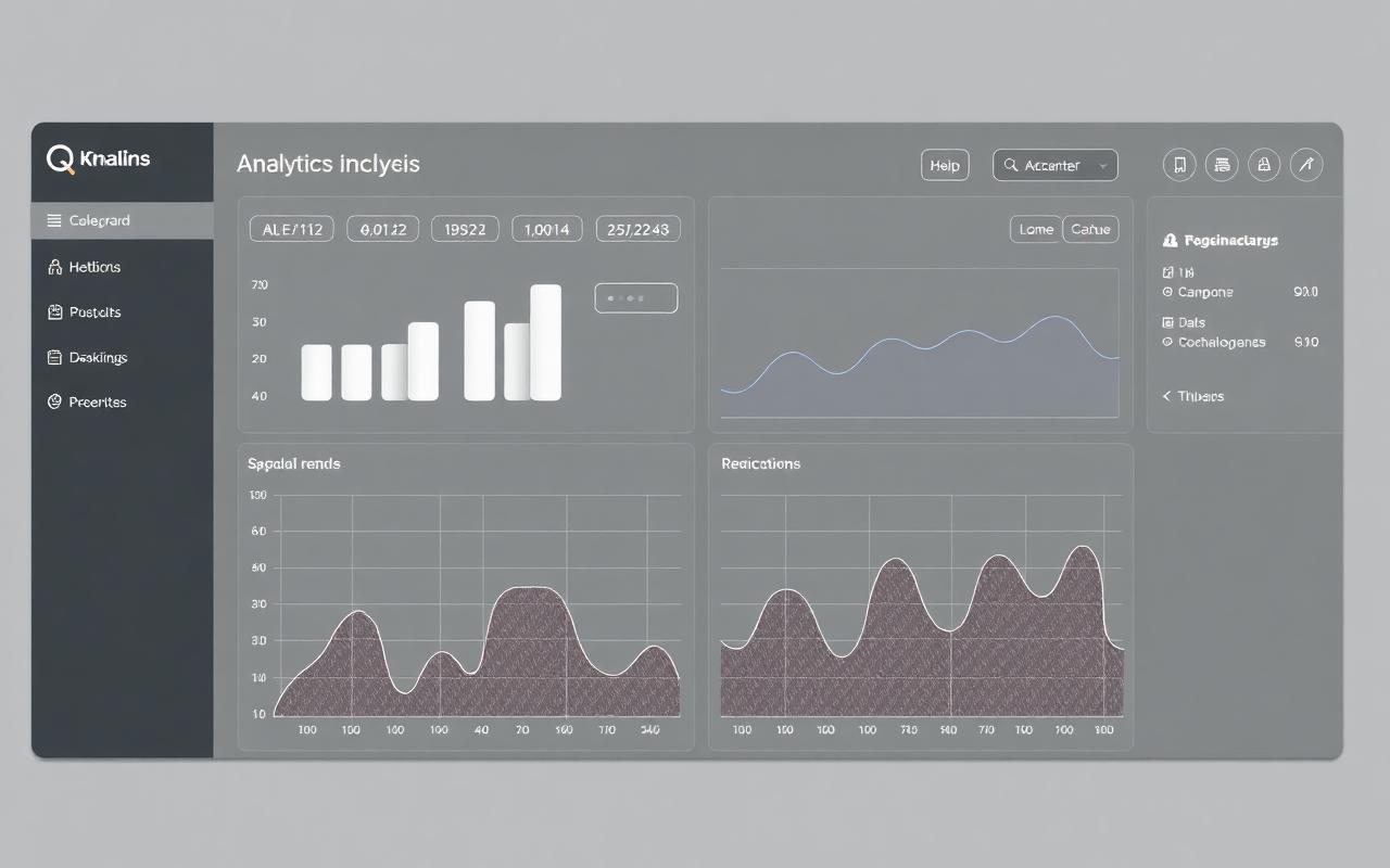 Analytics dashboard