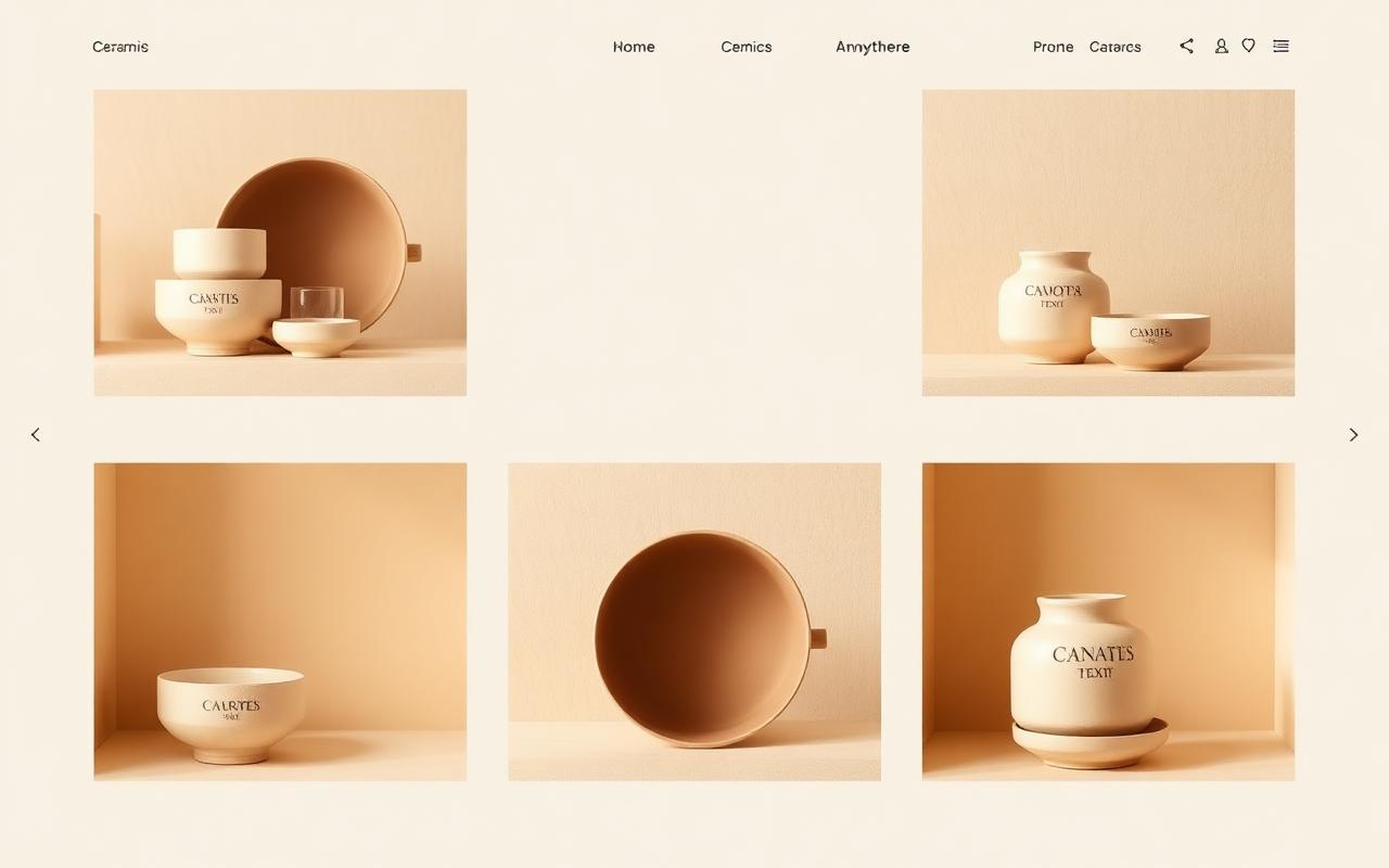 Online ceramics store